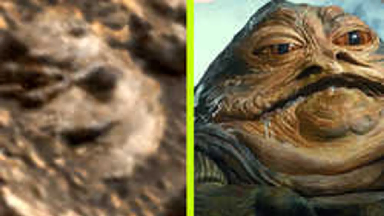 Megdöbbentő NASA fotók: Mit keres a Star Wars-os Jabba a Marson?