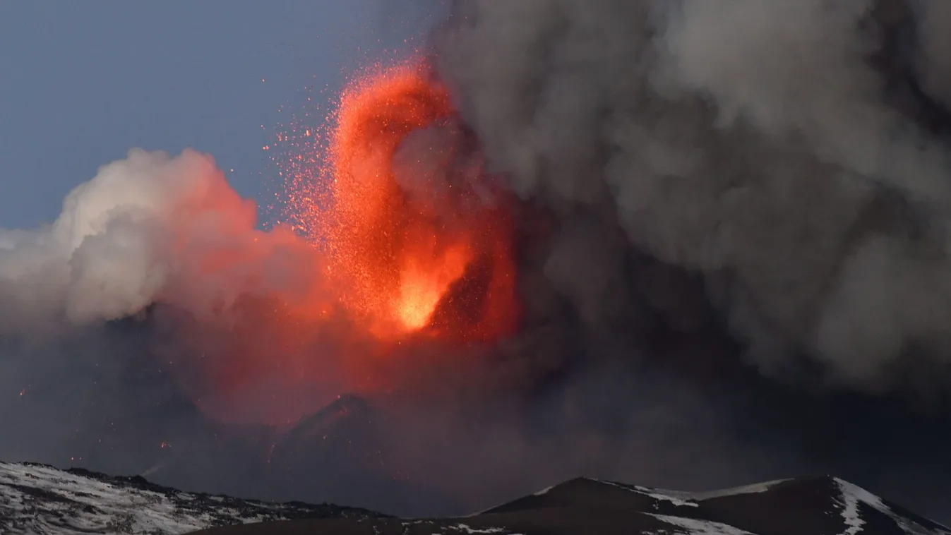 Kitört az Etna vulkán