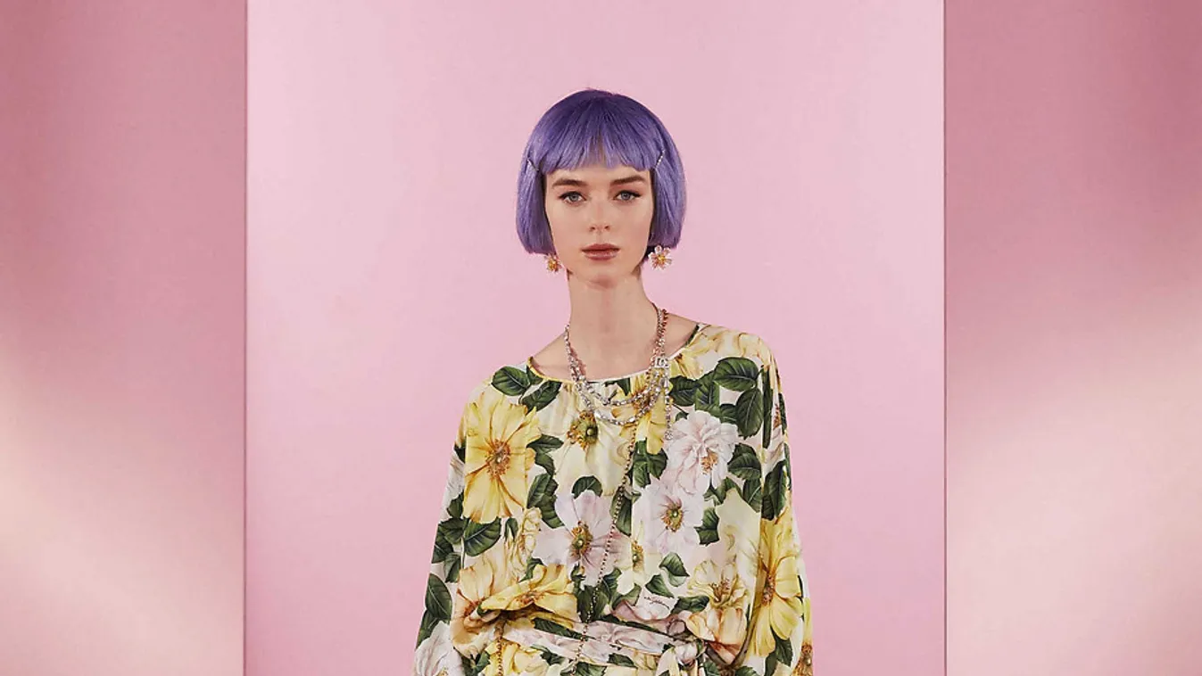  Le défilé virtuel de la marque italienne Dolce & Gabbana ***EXCLUSIVE*** 