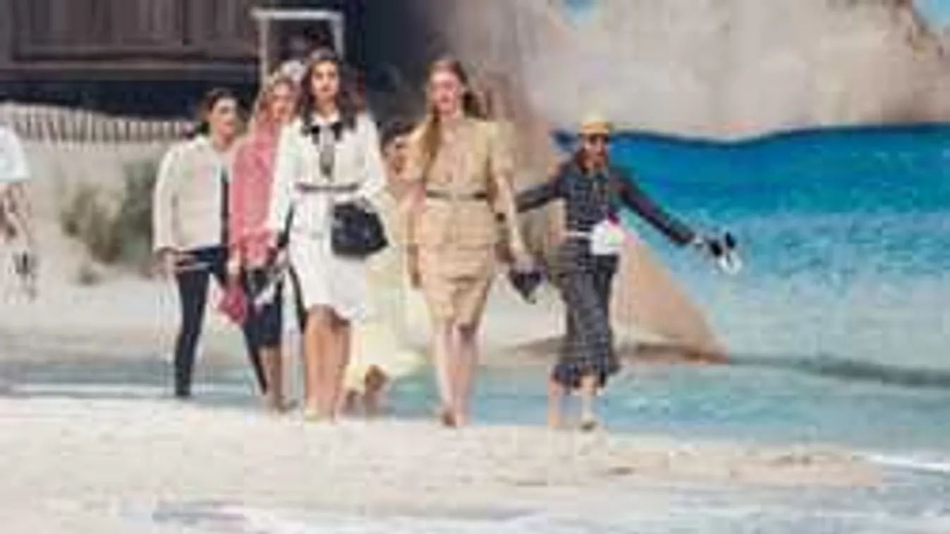 Ilyet még nem láttál, tengerpartot varázsoltak a híres párizsi épületből