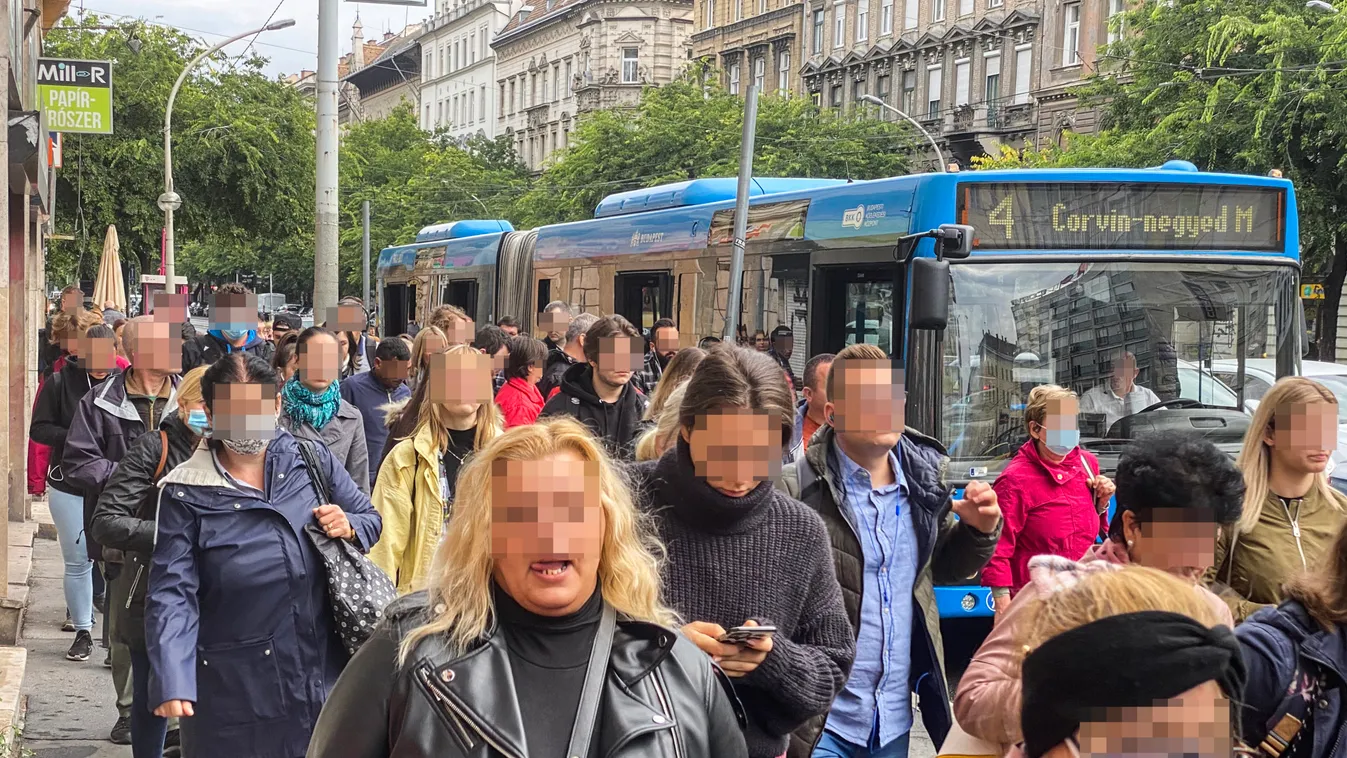 Villamosok helyett heringjárat pótlóbuszok