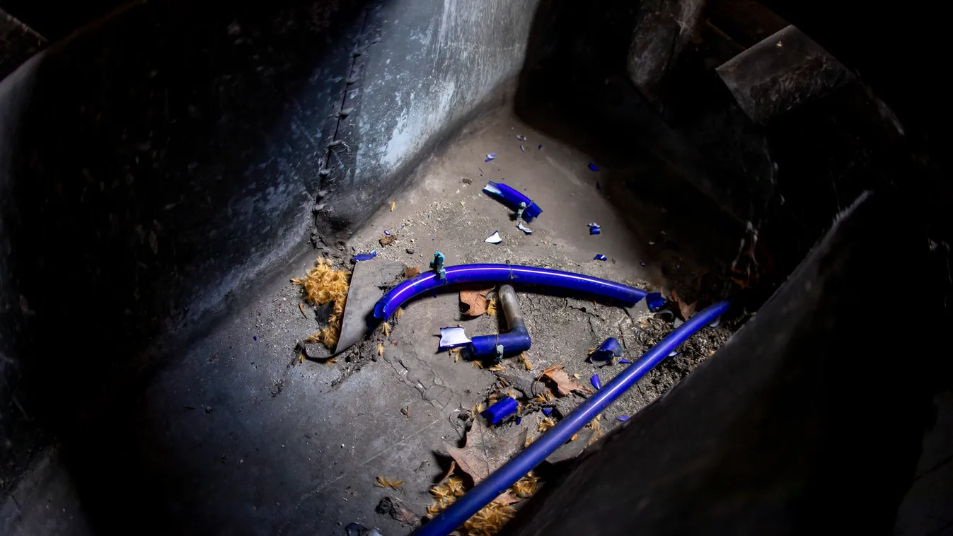 Életveszélyes, kihunyt fényreklám darabjai hullanak az utcára Budapesten