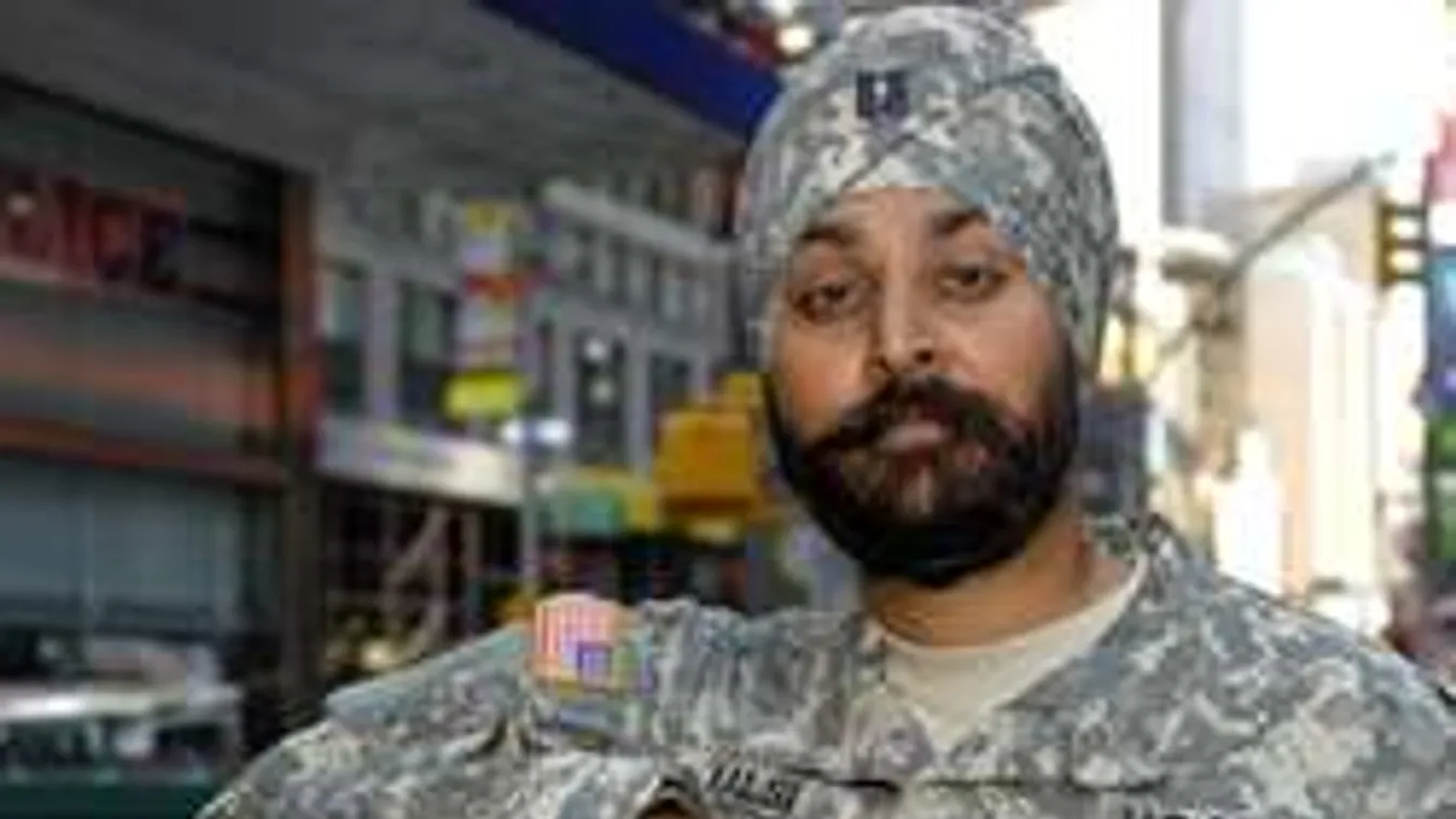 Turbános katonák az amerikai hadseregben