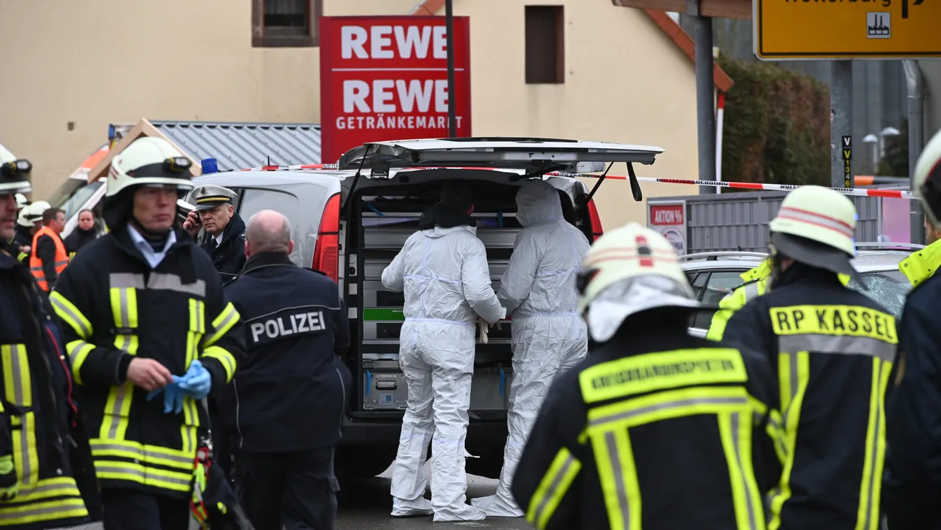 Car drives in carnival procession