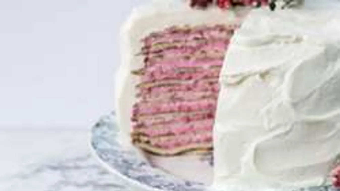 Diétás mennyország: mandulás-málnás palacsintatorta