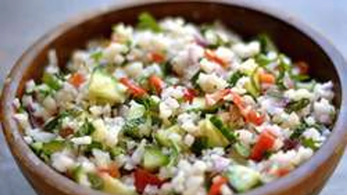 A nyári karfiolrizsnél nincs finomabb egészséges köret!