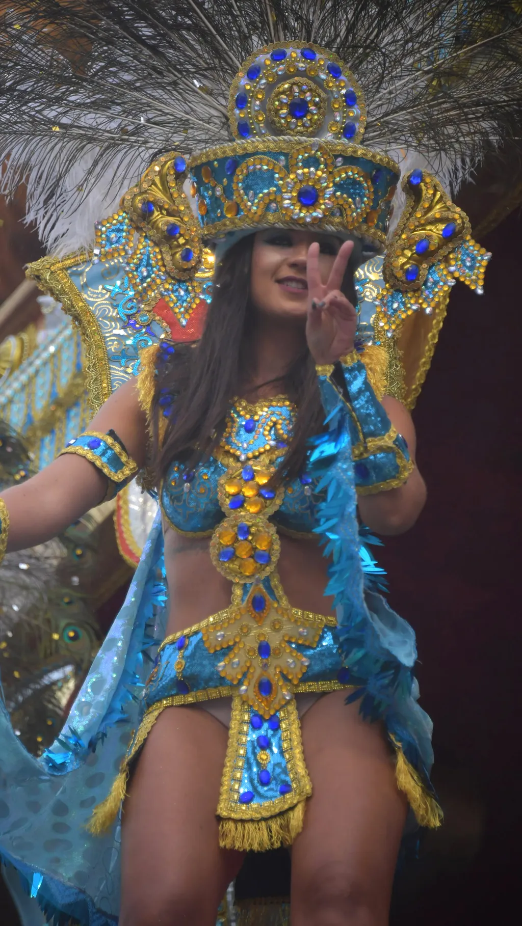 BRAZIL-CARNIVAL-SAO PAULO-PARADE-IMPERIO DE CASA VERDE