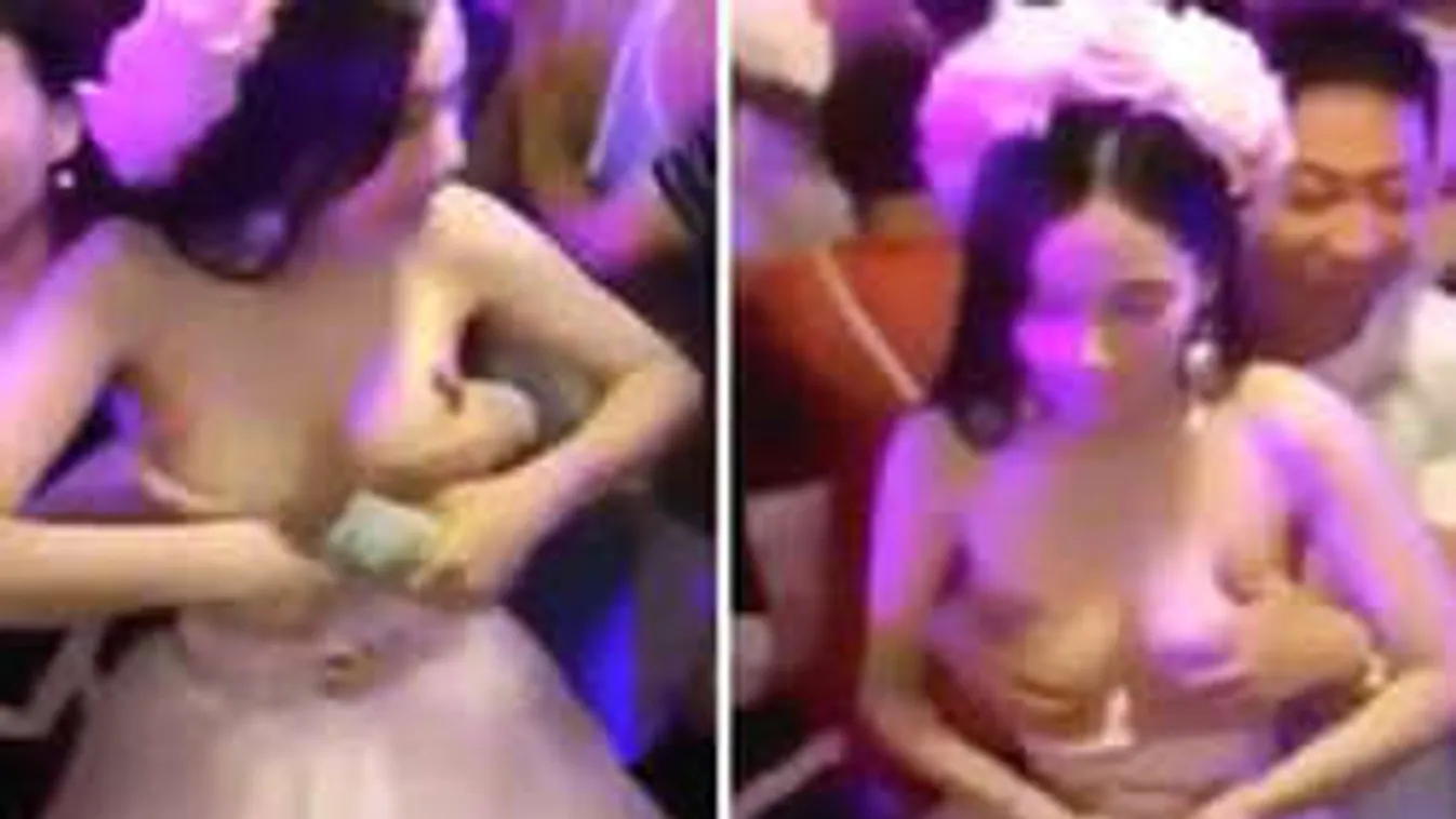 Szabad a melltapi: Így tesztelte a menyasszonyt a násznép