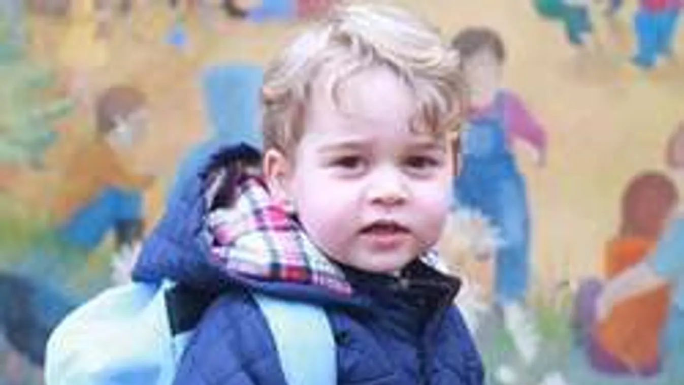 Ez az eddigi legcukibb kép György hercegről!