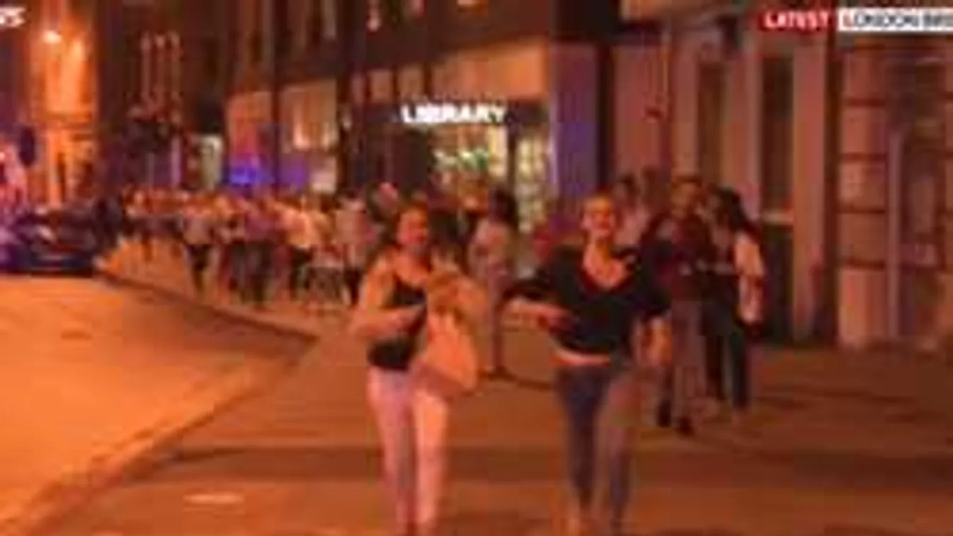 Sikítozva menekültek az emberek: újabb terrortámadás érte Londont