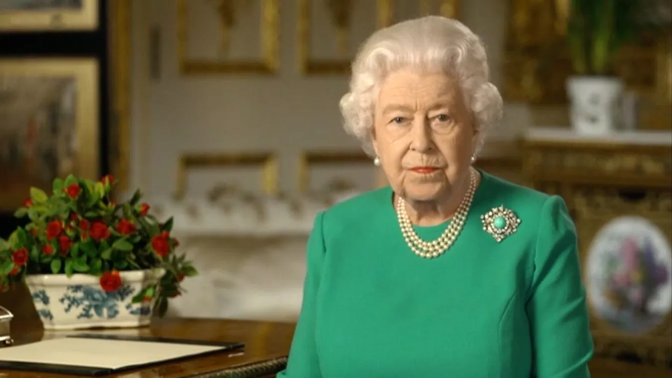 The UK's Queen Elizabeth addresses the nation over the coronavirus crisis