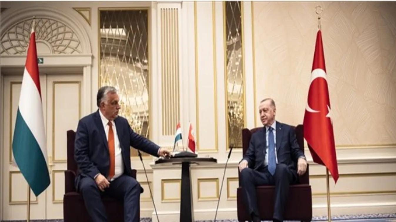 Orbán Viktor Törökország államfőjével tárgyalt