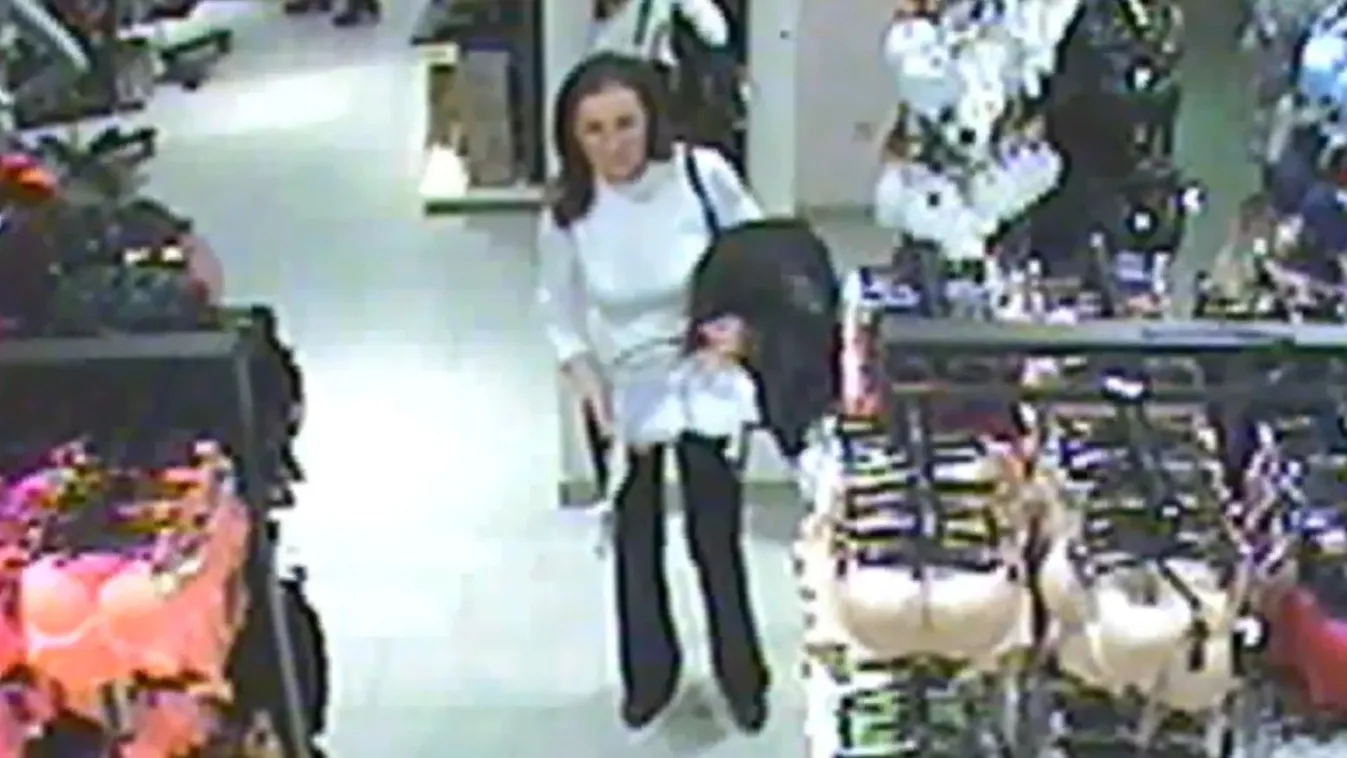 Ezt a nőt keresik a rendőrök, próbafülkéből lopott