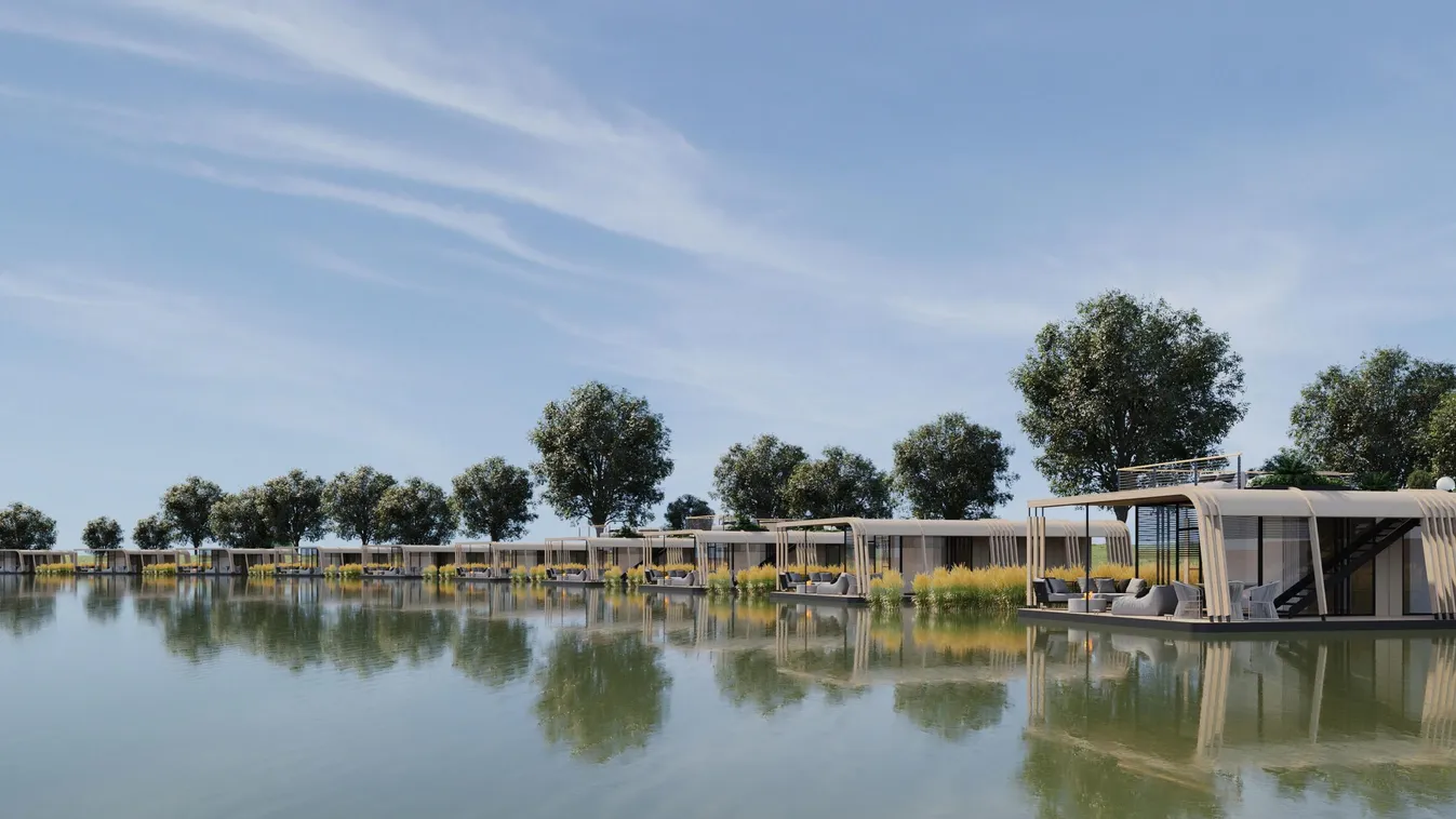 Magyar csoda Abádszalókon: Épül az ország első úszófaluja