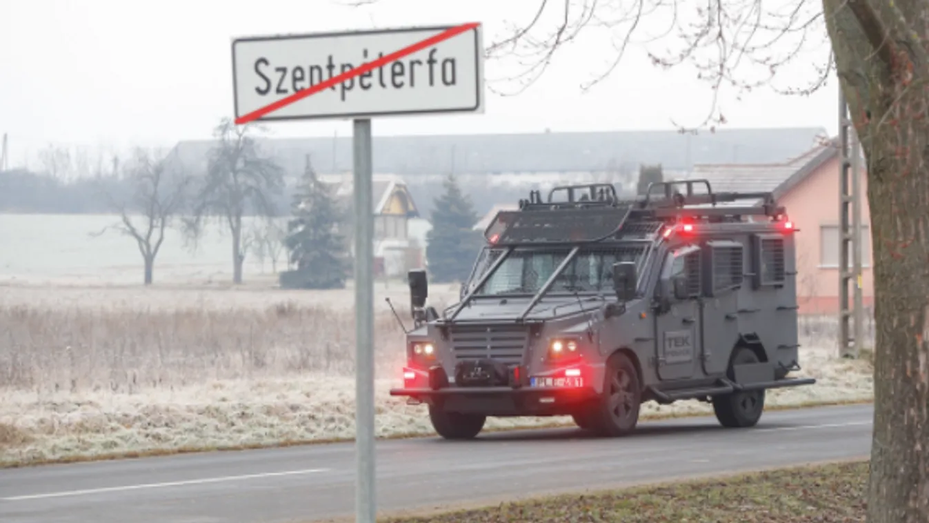 Most érkezett: lövöldözés volt Szentpéterfánál, a TEK is kivonult, teljes a készültség