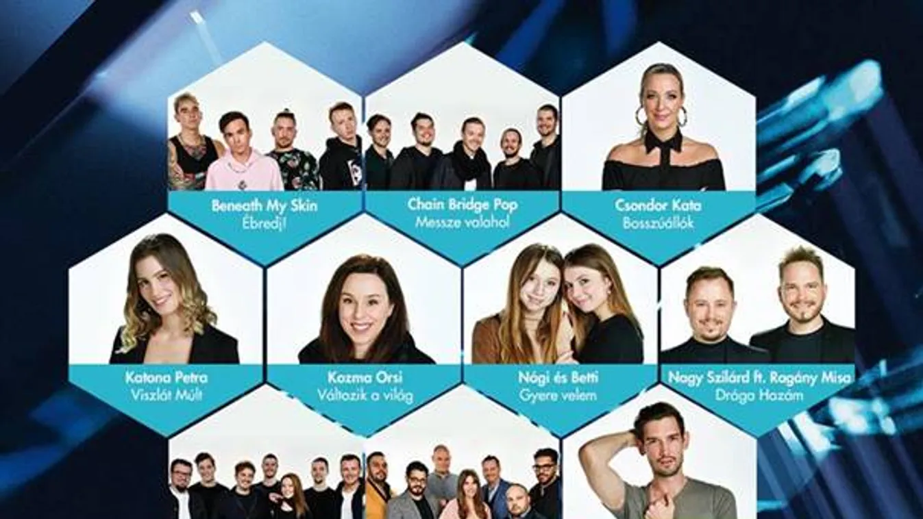 a dal 2021 fellépők élő show