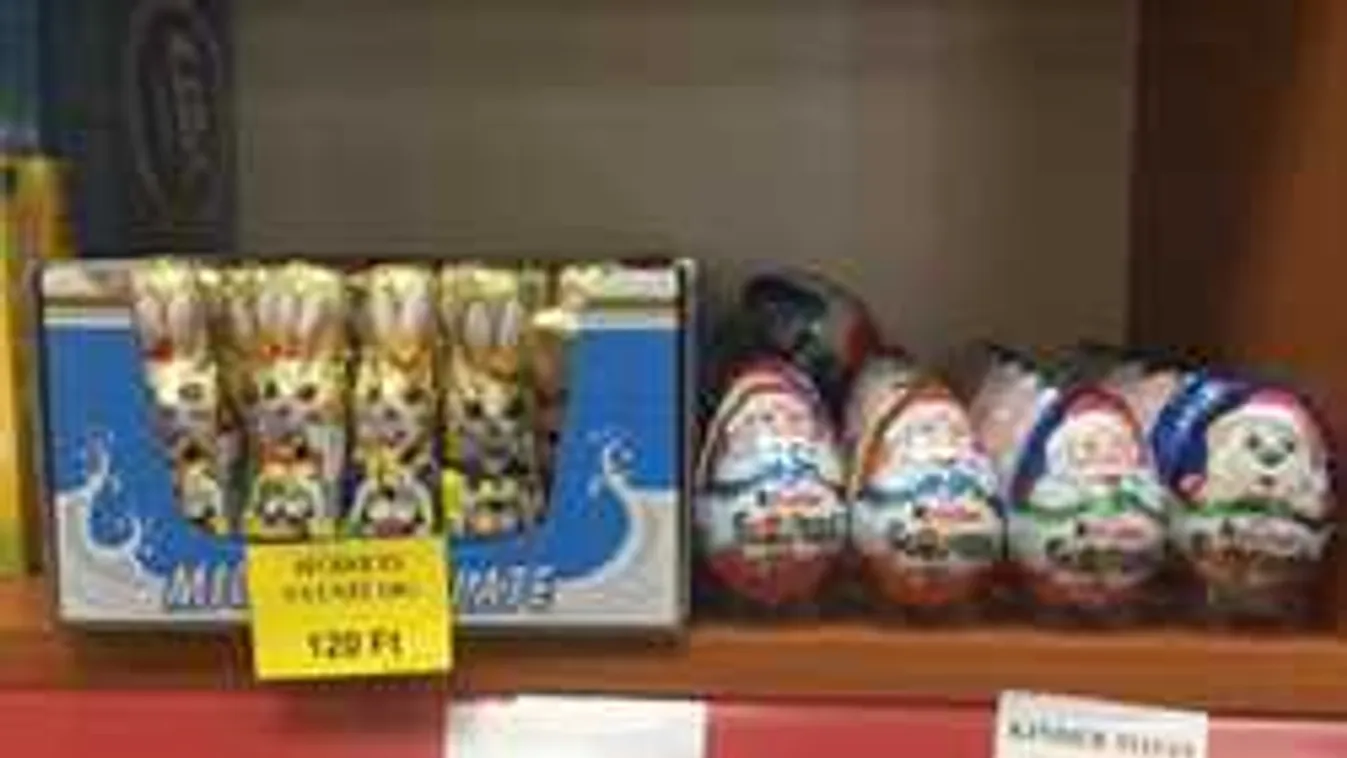 Elképesztő, mi van a csokitojáson: egy budapesti boltban találtuk