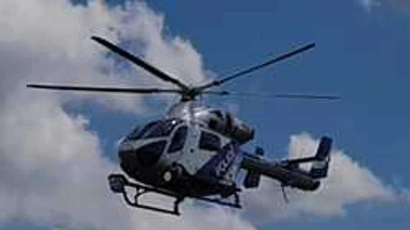 Rendőrségi helikoptert vetettek be Fejér megyében, ez történt egy nővel