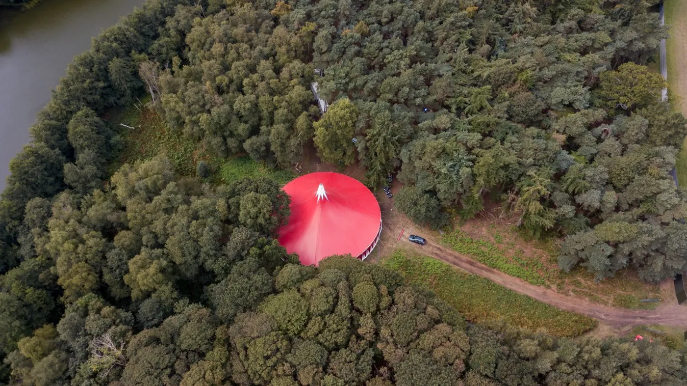Aerial Views Of The Suffolk Wedding Venue of Ed Sheeran