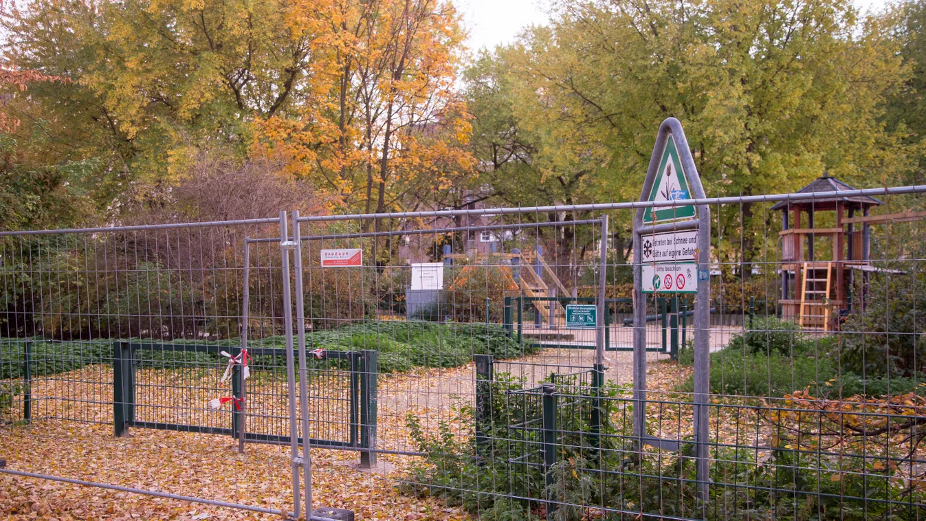 Sperrung Park Magdeburger Platz