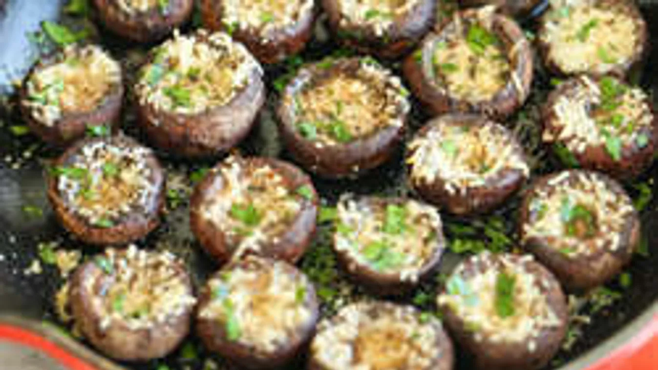 Nem kell szénhidrát: ez a töltött gomba szuper diétás fogás!