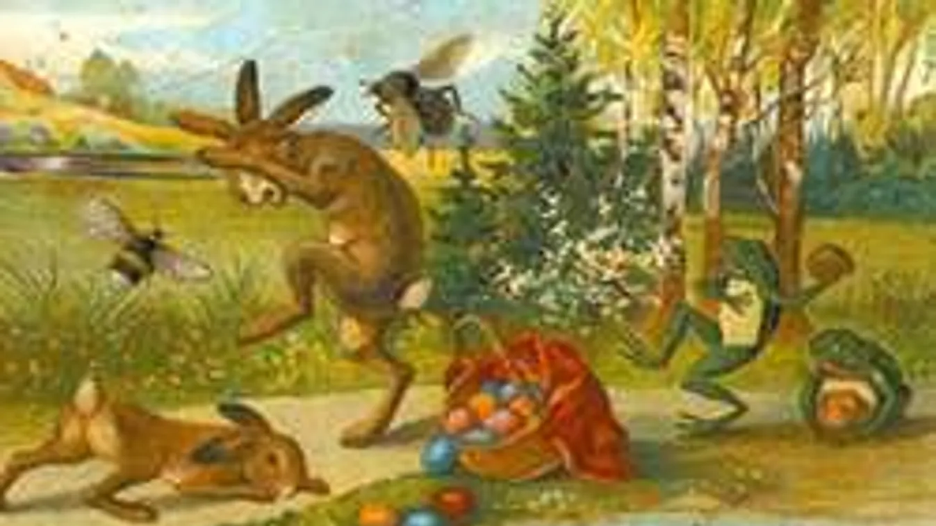 Nevettél ma már? Íme, minden idők legbizarrabb húsvéti képeslapjai!