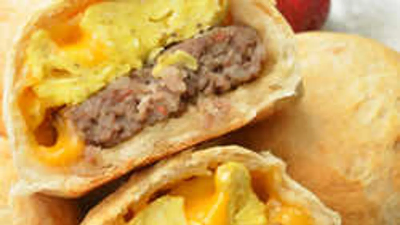 Meglepetés a zsömlében, full extrás reggeli rántottából