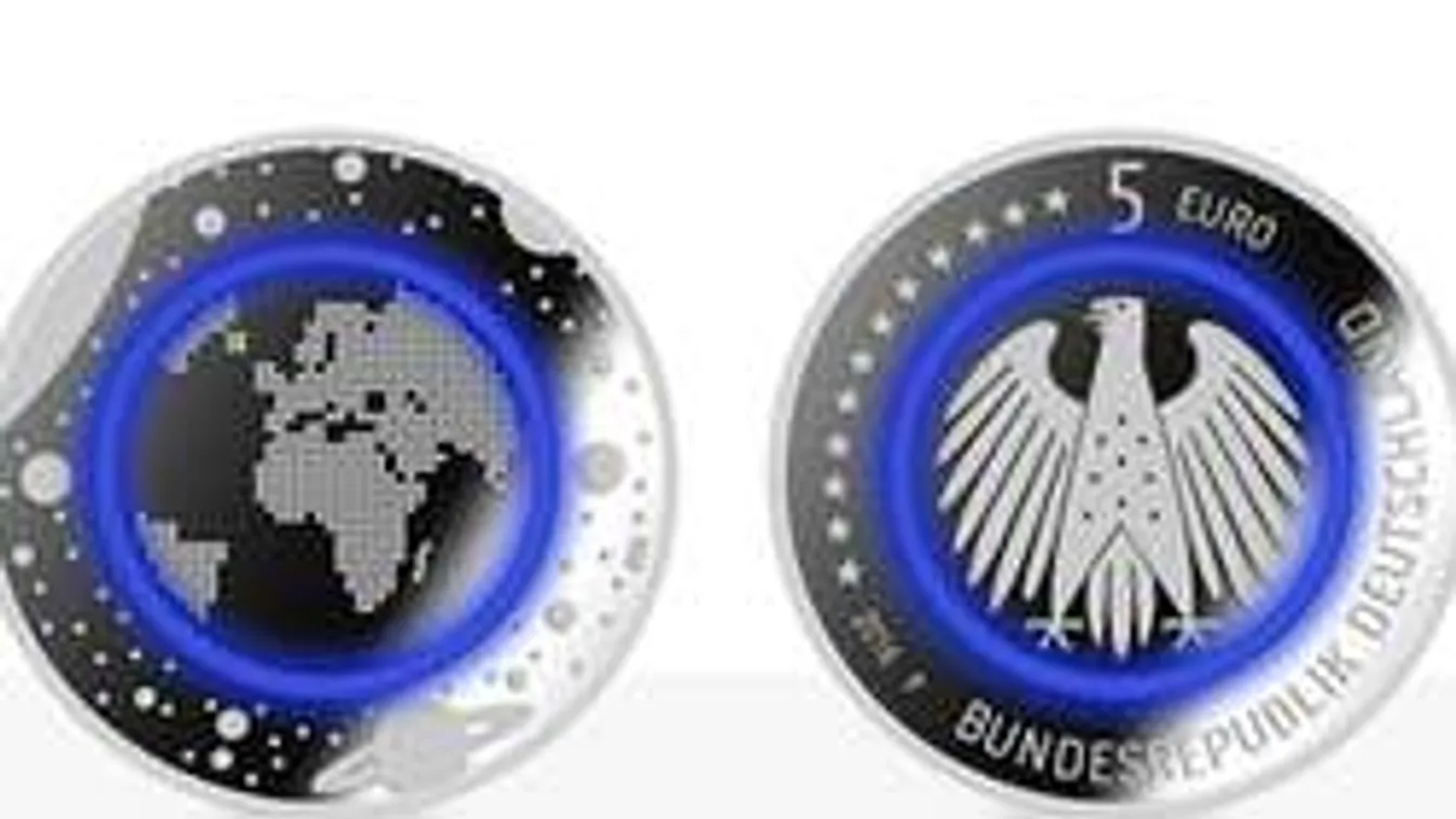 Ilyen lesz a hamisíthatatlan 5 eurós érme!