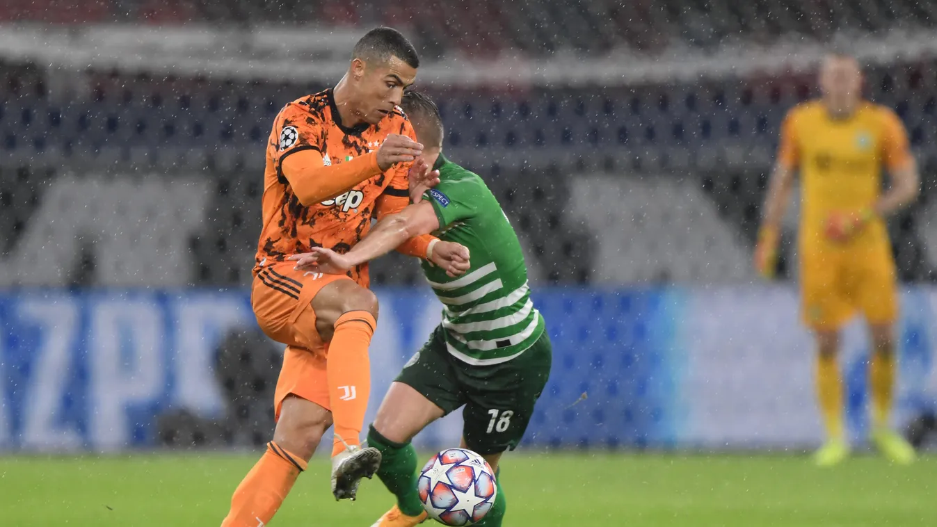 Football: Champions League - 1st round day 3: Group G Ferencváros (HUN) v Juventus (ITA)