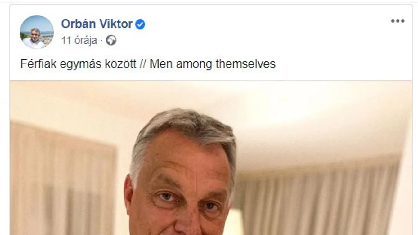 Már több mint 100 ezren lájkolták Orbán Viktor újszülött unokájával közös fotóját