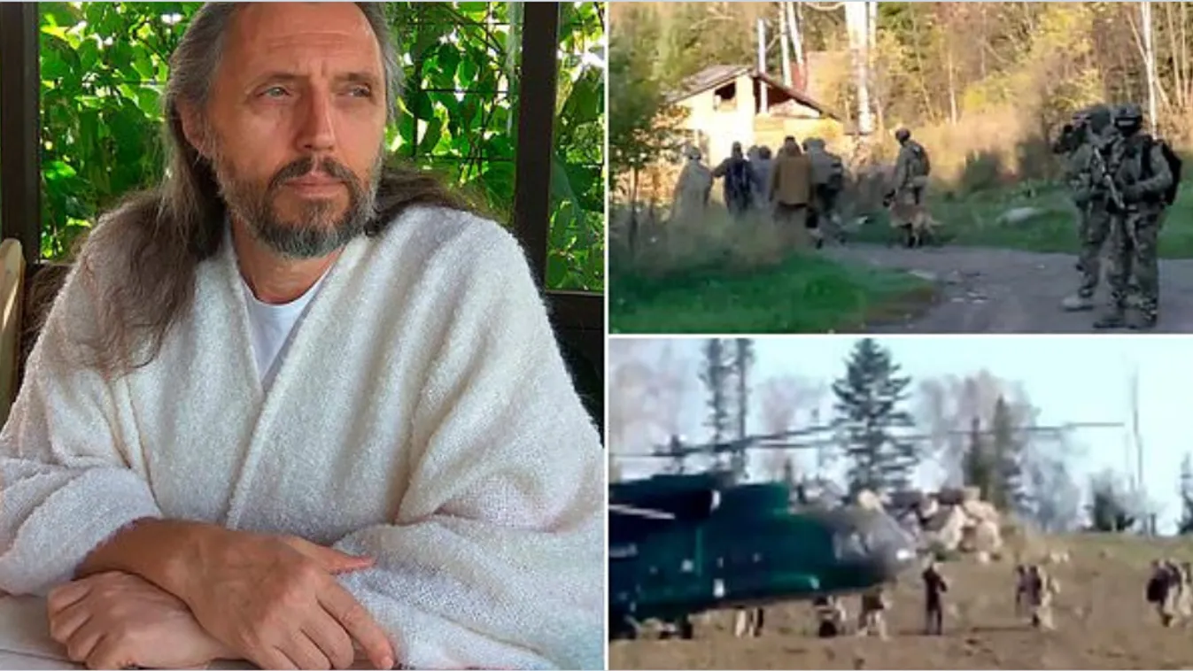 Jézus reinkarnációjának hitte magát az orosz szektavezér, a kommandósok letartóztatták