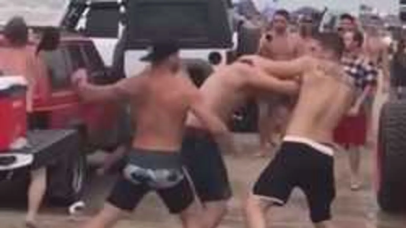 Tömegverekedés a családi napon, rengeteg mentő és rendőr ment ki! - videó