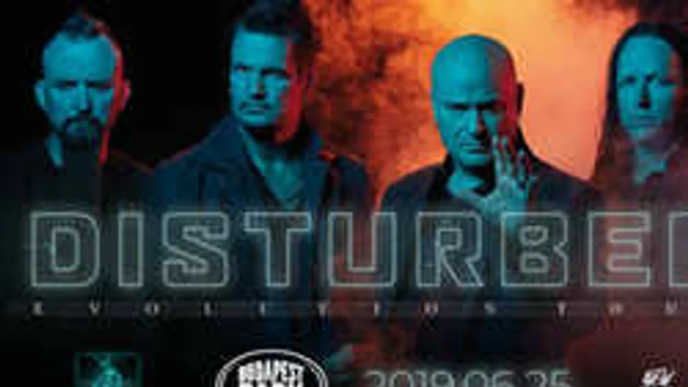 Először Magyarországon az amerikai metálszíntér egyik legsikeresebb zenekara, a Disturbed!