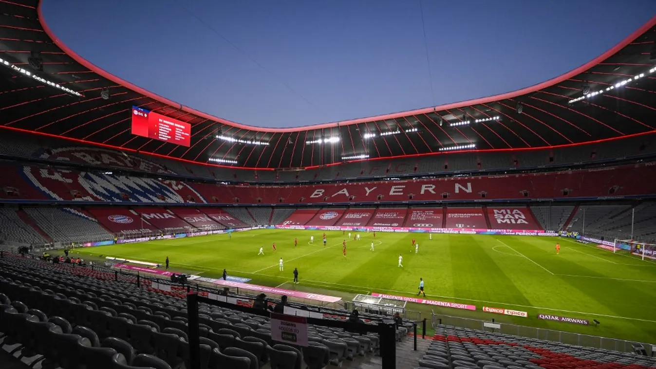 A 70 ezres Bayern-stadionba 14 ezer szurkolót engednek be az Eb-meccseken