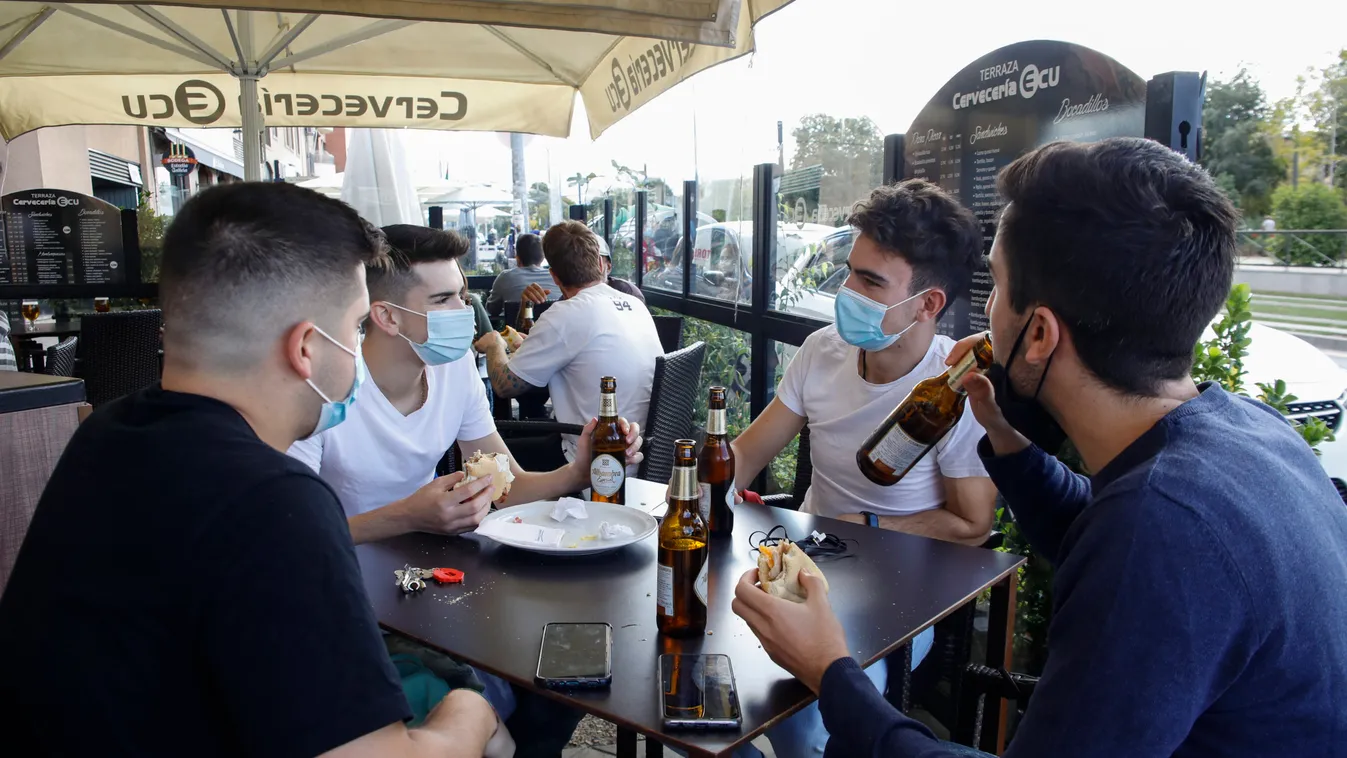 Mandatory Use Of Masks in Granada, Spain Amid The COVID-19 Pandemic