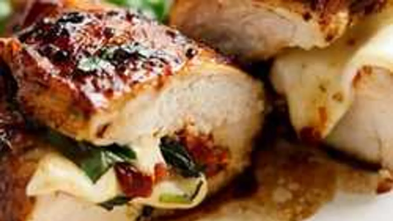 Mozzarellával töltött balzsamos csirke, feledhetetlenül ízletes vacsora