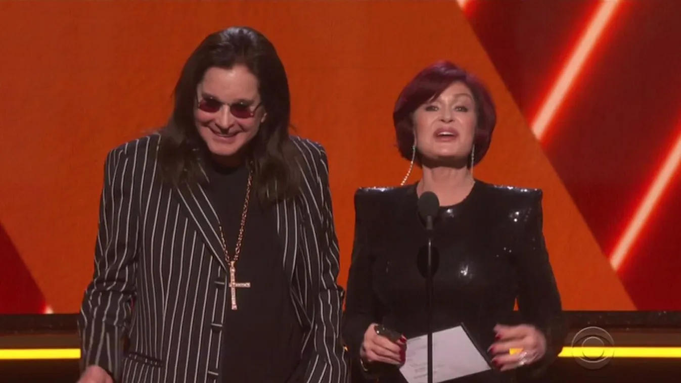 Ozzy Osbourne makes surprise appearance on the Grammy stage just days after revealing Parkinson's diagnosis