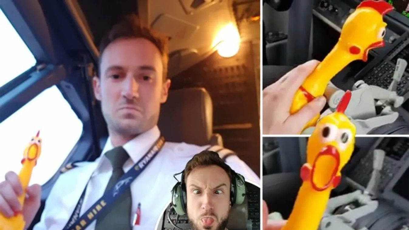 A Ryanair két pilótája egy gumicsirkével nyomkodta a gázkart, felfüggesztették őket