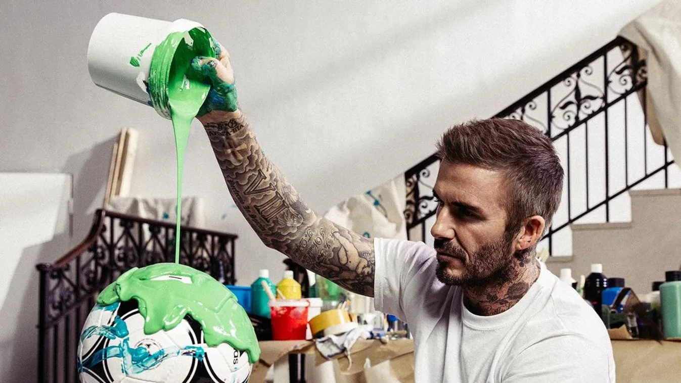 Beckham művész úr alkotott