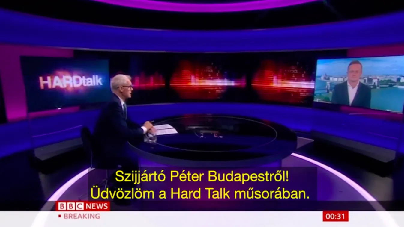 Szijjártó Péter a BBC-nak nyilatkozott