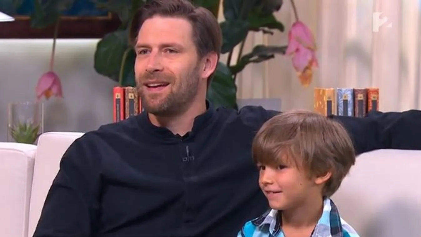 Megható videó: sorozatbeli kisfia Makranczi Zalánt szereti a legjobban