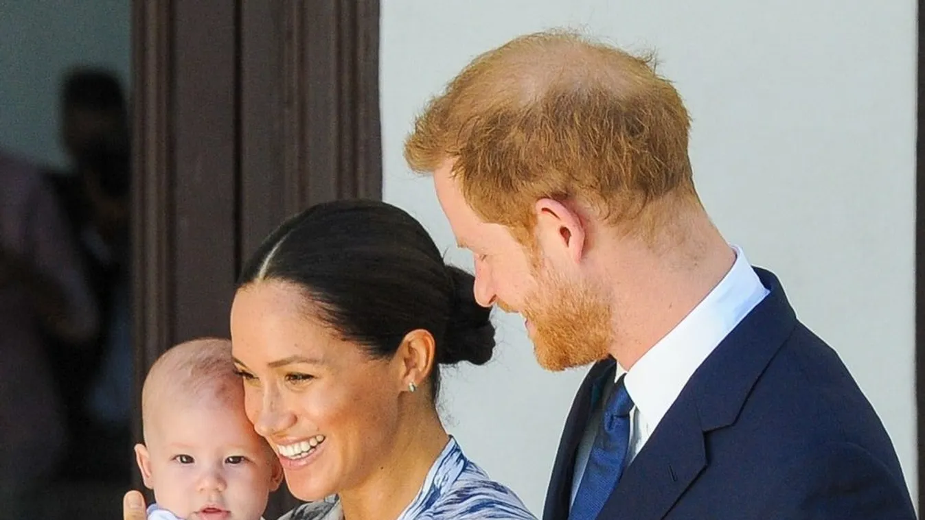 Prince Harry And Meghan Duchess Of Sussex Meet Archbishop Desmond Tutu