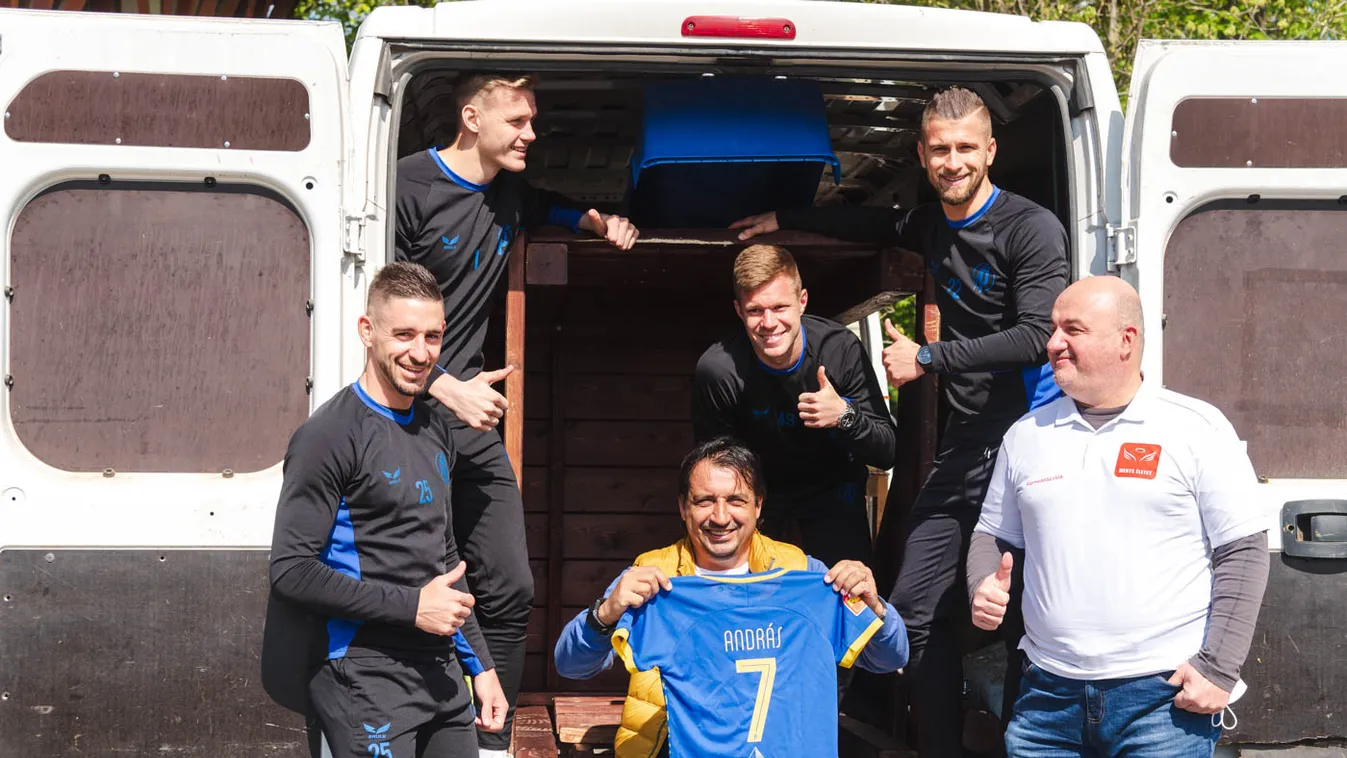 Csoda a magyar kertben, súlyos beteg kisfiúnak segítettek a focisták