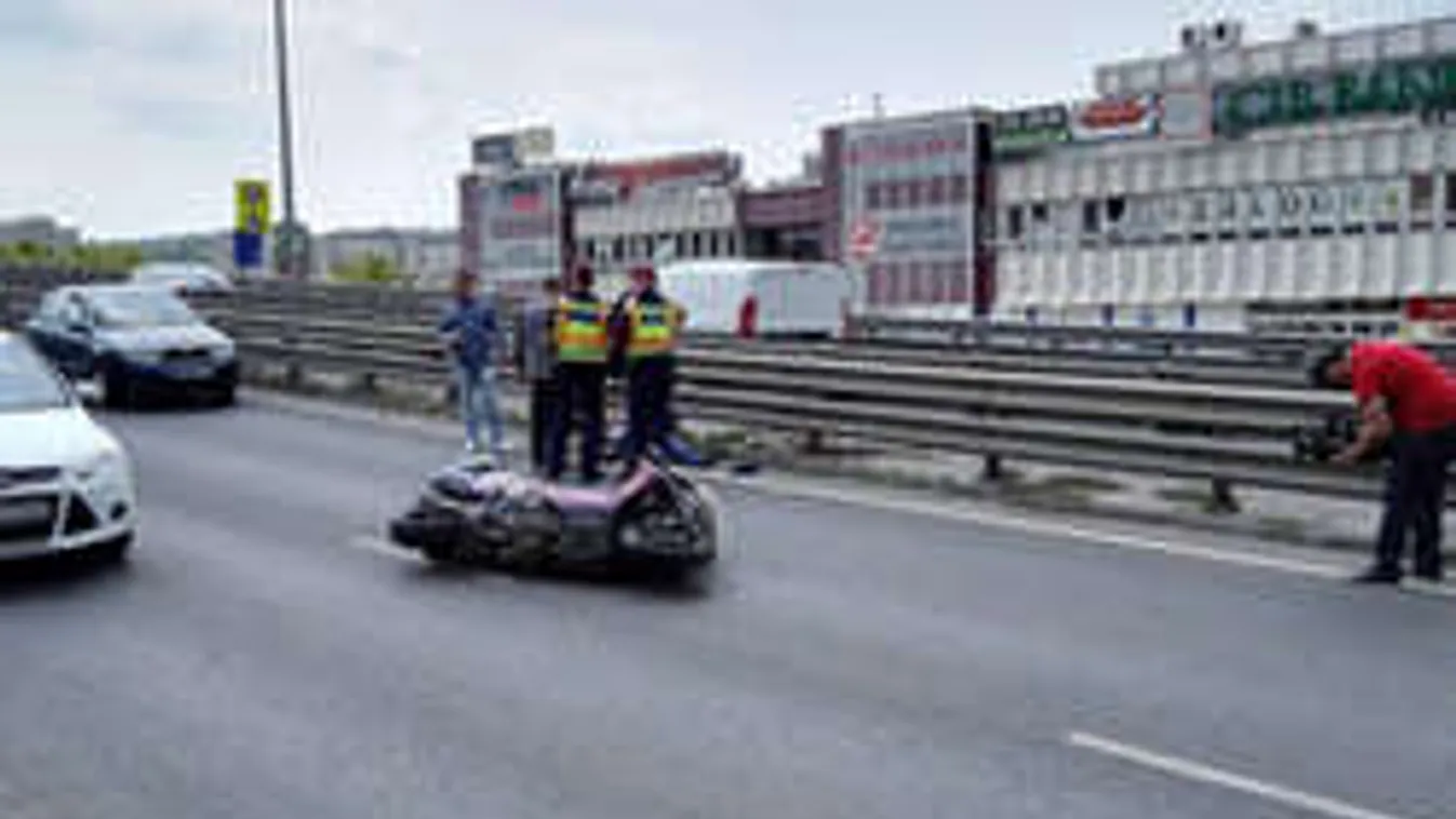 Óriási dugó várható, baleset Óbudán!