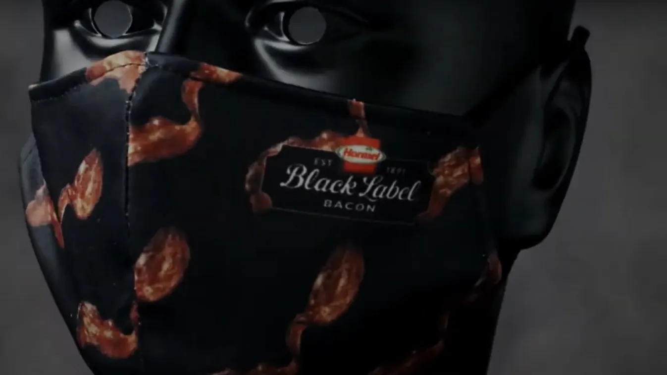 Ez lehet az új őrület: Bacon illatú arcmaszkokat is hordhatunk