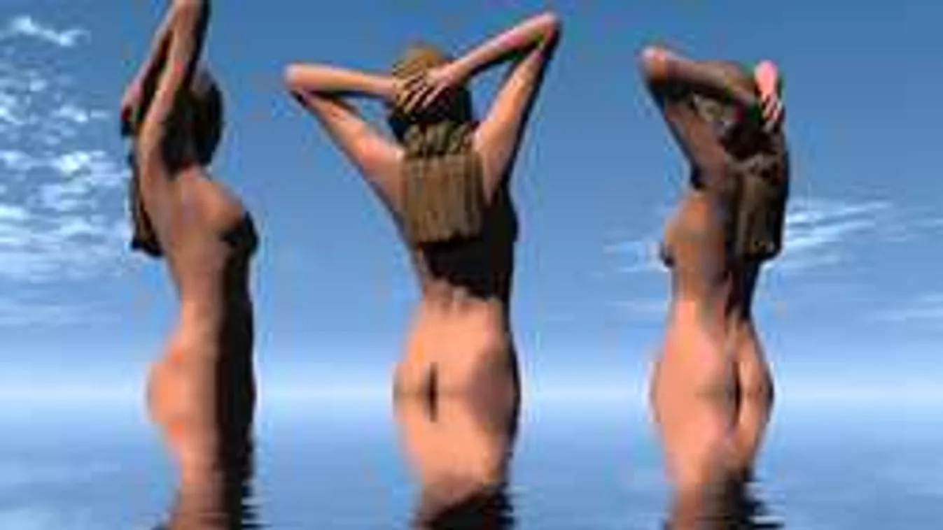 Nudista strandolót kaptak lencsevégre