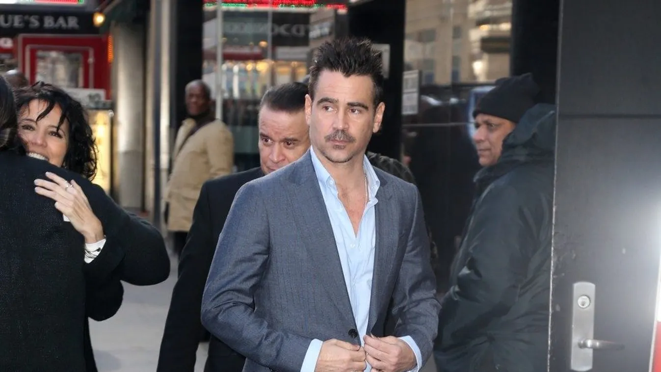 Colin Farrell at GMA promoting his work on 'Dumbo'