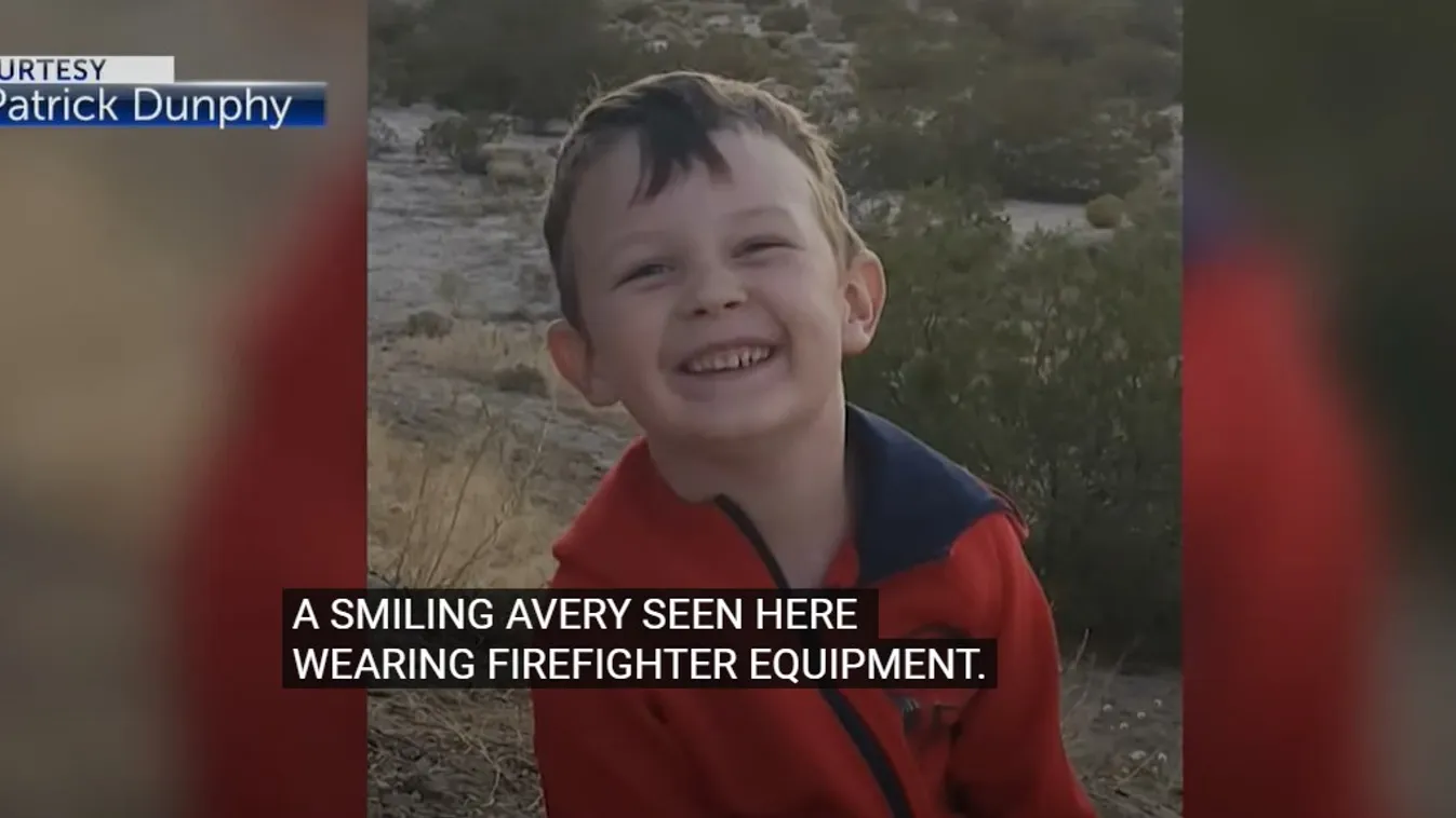 A kisfiú tűzoltó szeretett volna lenni