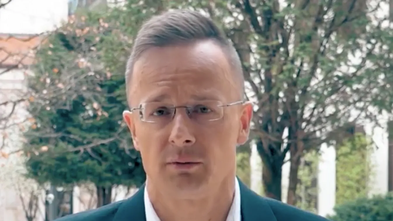 Szijjártó Péter bejelentést tett