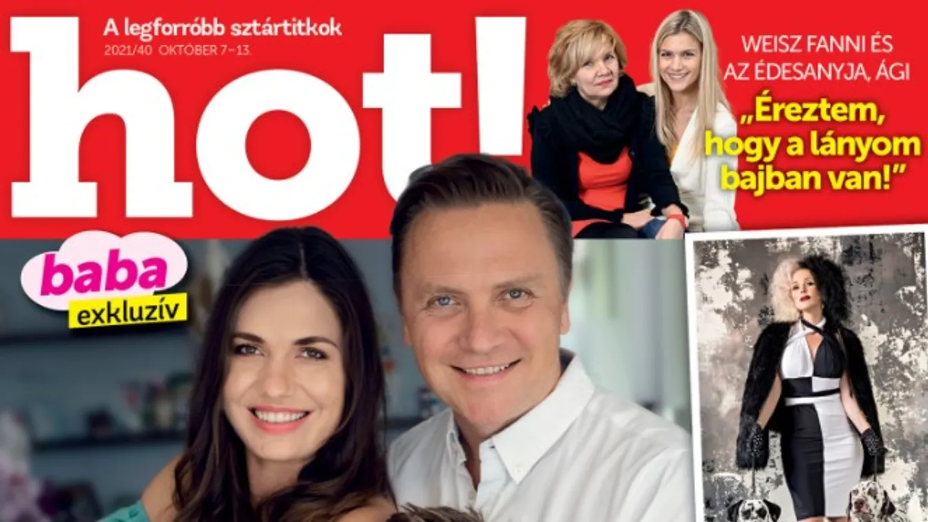 Először mutatta meg kislánya arcát Gönczi Gábor